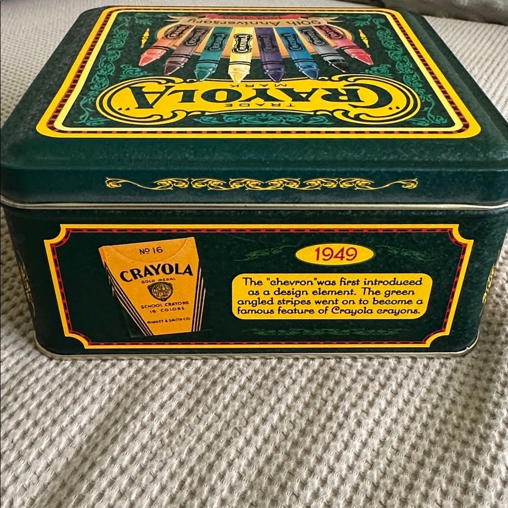 Crayola 90th Anniversary Collectible Tin 1903 to 1993 - Picture 7 of 8